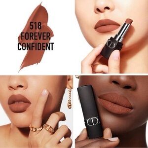 Dior rouge forever lipstick 518 forever confident Brand New